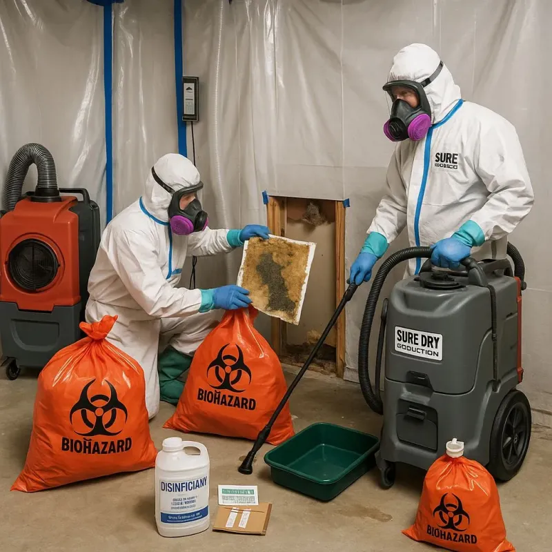 Contaminated Water Handling Protocols process in Marin City, CA