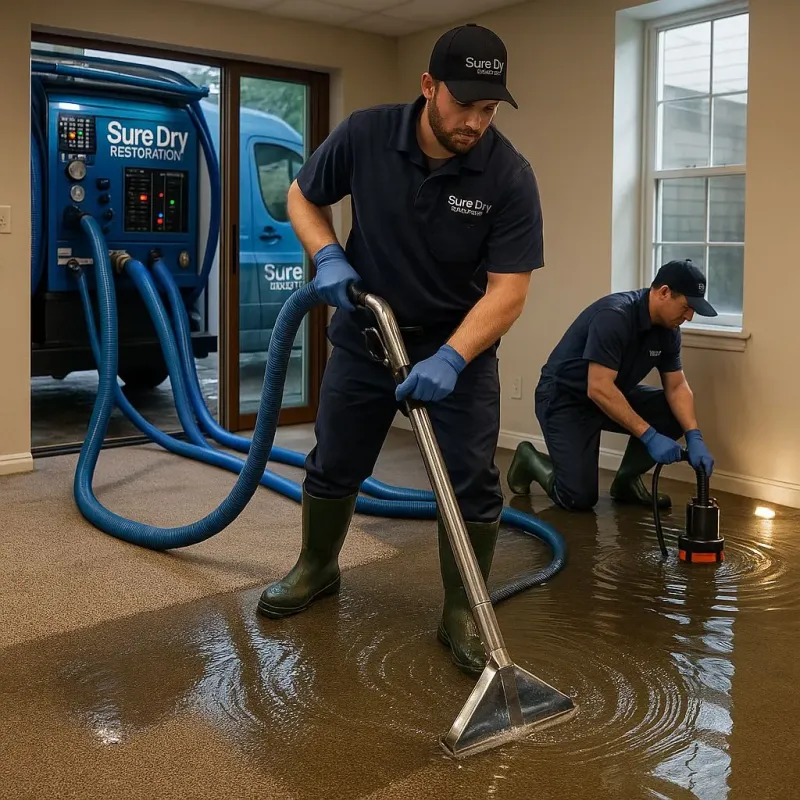 Water Extraction and Removal process in Marin City, CA